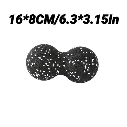 Yoga Peanut Massage Ball Set High Density Foam Roller Myofascial Release Lacrosse Ball Muscle Relaxation Fitness Pain Relief