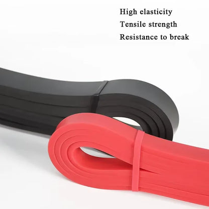 1pc Stackable Heavy Tension TPE Resistance Band Set - Anti-Snap for Home Gym Muscle Strength & Body Stretching  Yoga Gym